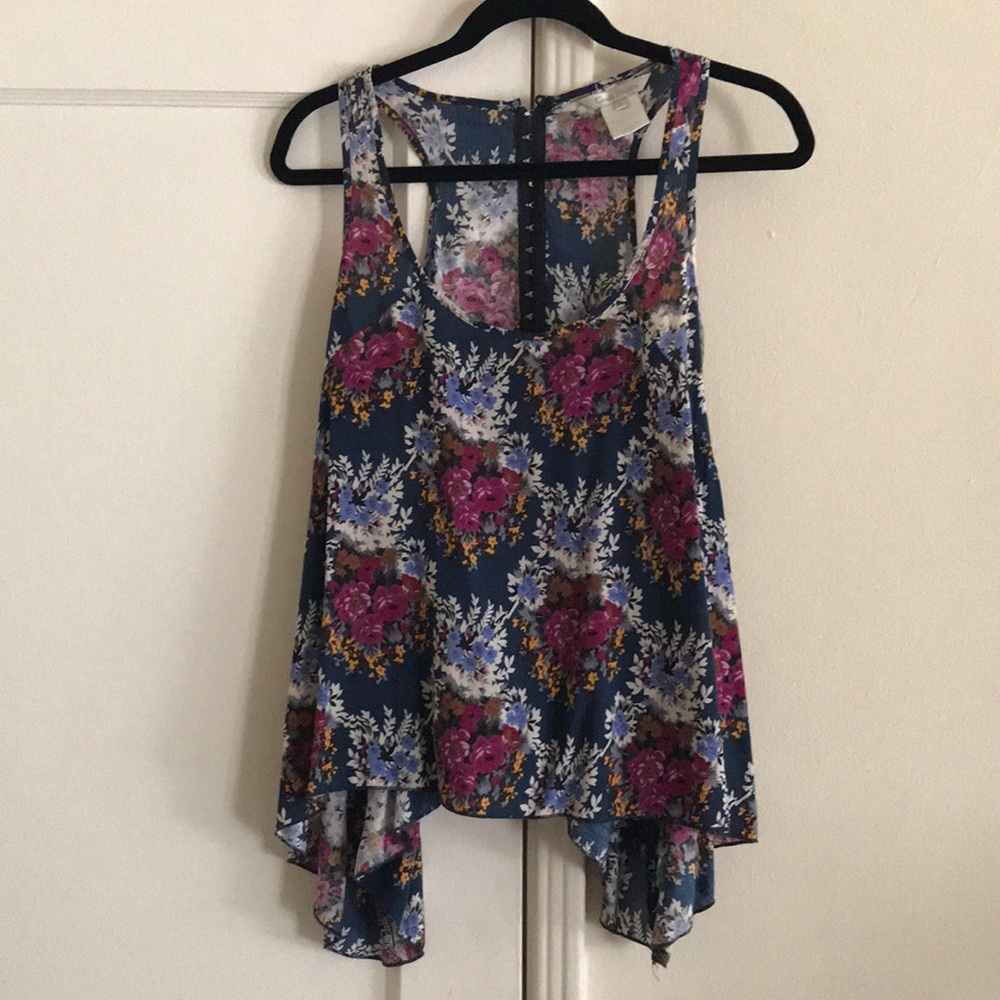 Floral tank top